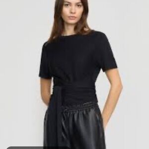 Modern Citizen Jude Tie Wrap Knit Top